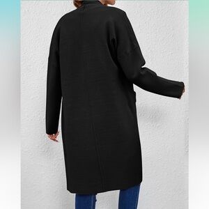 Lillusory Small black cardigan sweater